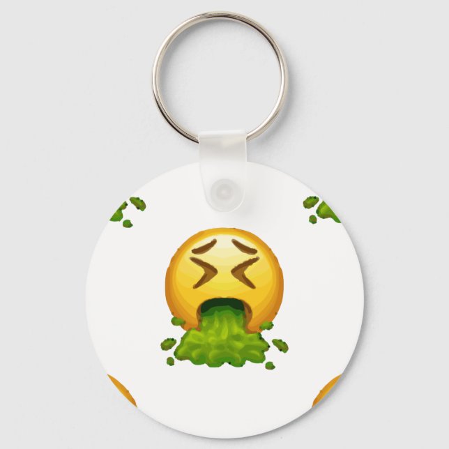 emoji puking nyckelring (Framsida)