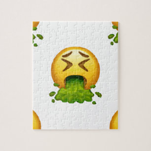 emoji puking pussel