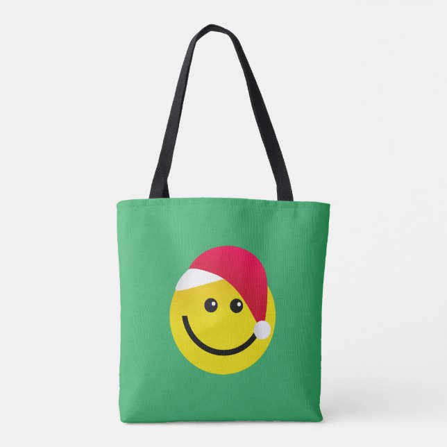 Emoji Santa Tygkasse (Baksida)