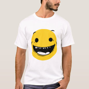 Emoji Simple Modern White Art Trendig T Shirt