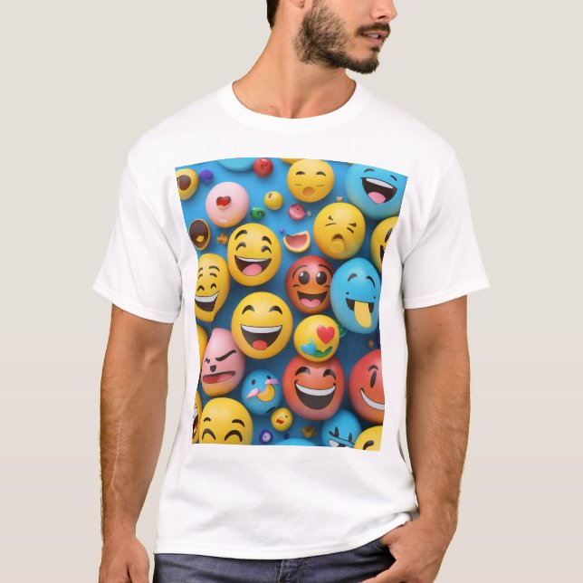 emoji-skjortan t shirt (Framsida)