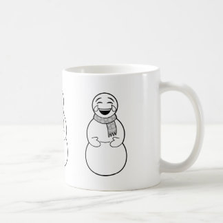 Emoji snögubbemugg kaffemugg