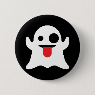 Emoji spöke knapp