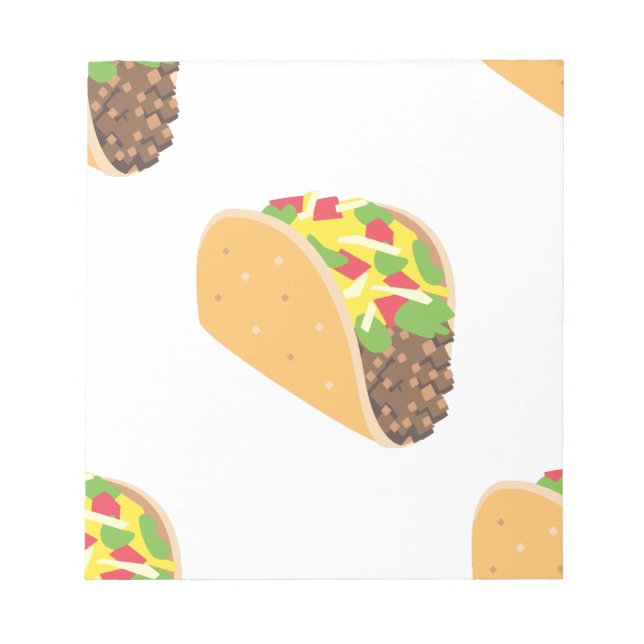 emoji taco anteckningsblock (Framsida)