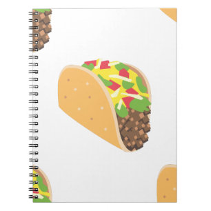 emoji taco anteckningsbok