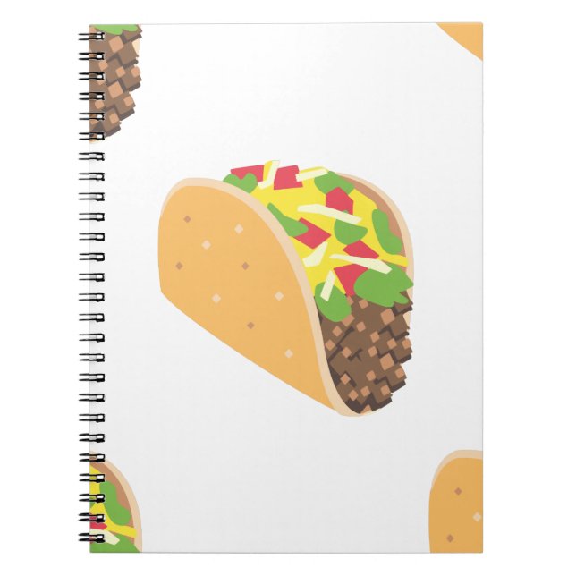 emoji taco anteckningsbok (Framsidan)