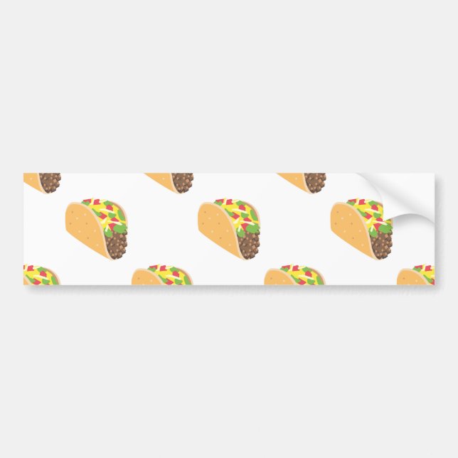 emoji taco bildekal (Framsidan)