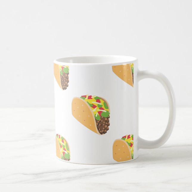 emoji taco kaffemugg (Höger)
