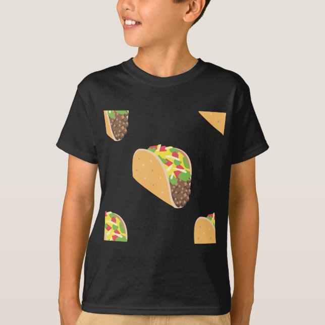 emoji taco t-shirt (Framsida)