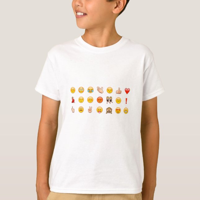 emoji tee shirt (Framsida)