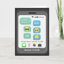 Emoji-tema Virtuell Födelsedagsfest