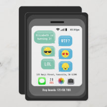 Emoji-temaFödelsedagsfest