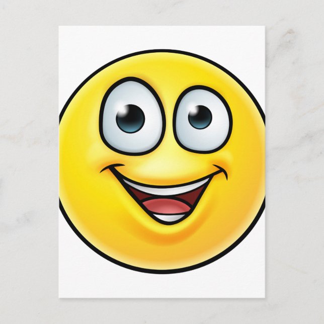Emoji Thumbs Up Icon Vykort (Framsida)