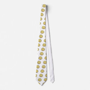 Emoji: Trött ansikte Slips