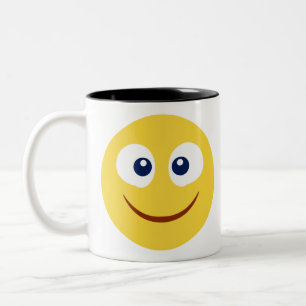 Emoji Två-Tonad Mugg