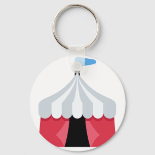 Emoji Twitter - Circus Tält Nyckelring