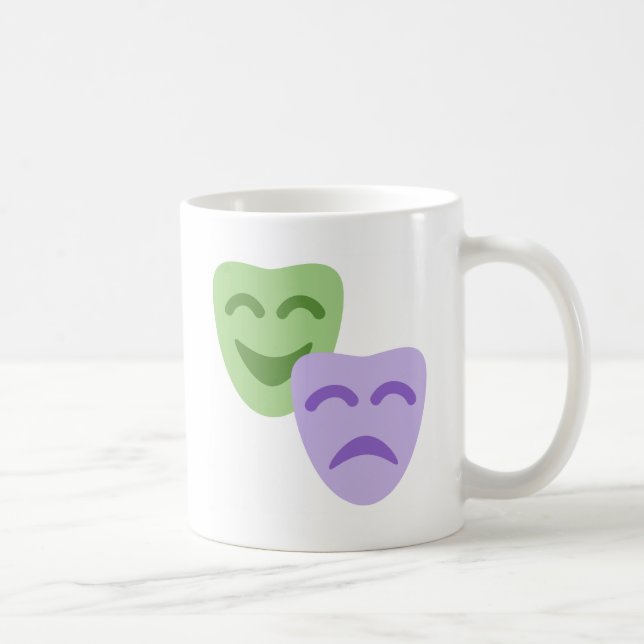Emoji Twitter - Drama Theater Kaffemugg (Höger)