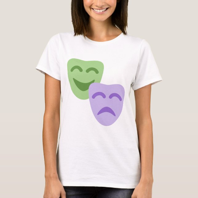 Emoji Twitter - Drama Theater T-shirt (Framsida)