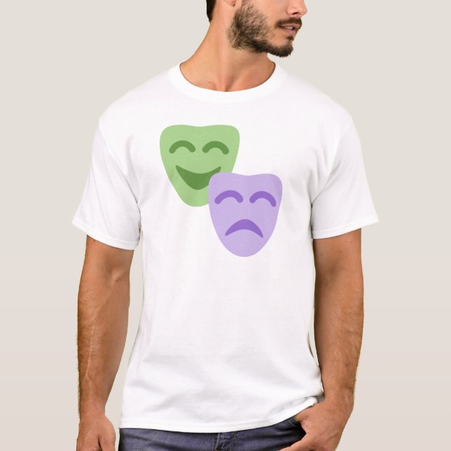 Emoji Twitter - Drama Theater Tee (Framsida)