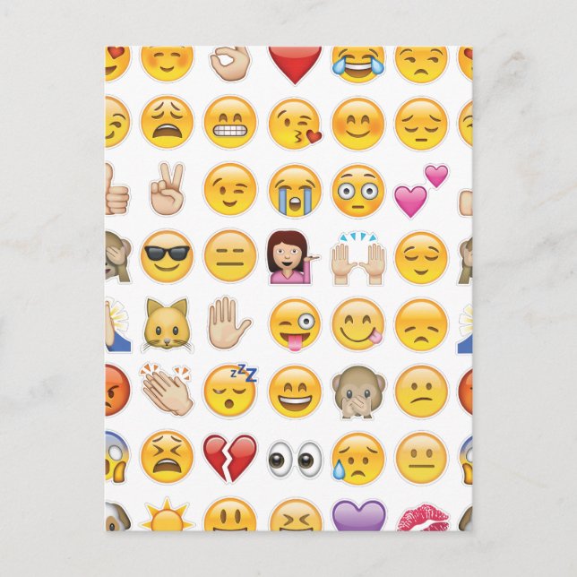 emoji vykort (Framsida)
