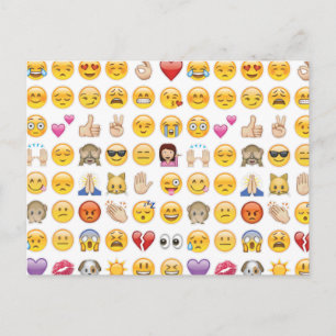 emoji vykort