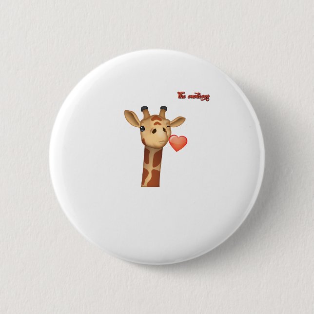 "emoji winking kissing hjärgiraffe ansikte" knapp (Framsida)