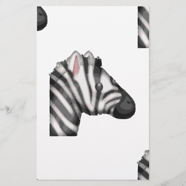emoji zebra brevpapper (Framsida)