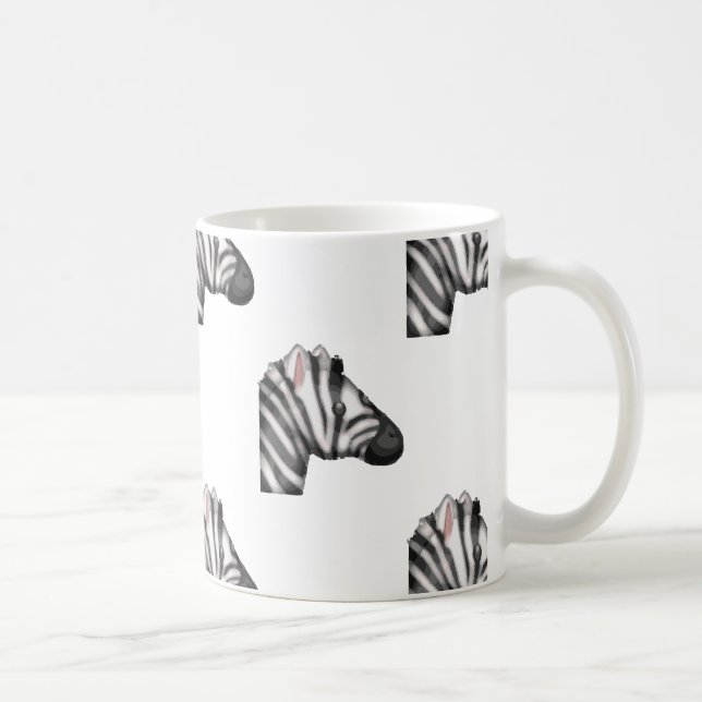 emoji zebra kaffemugg (Höger)