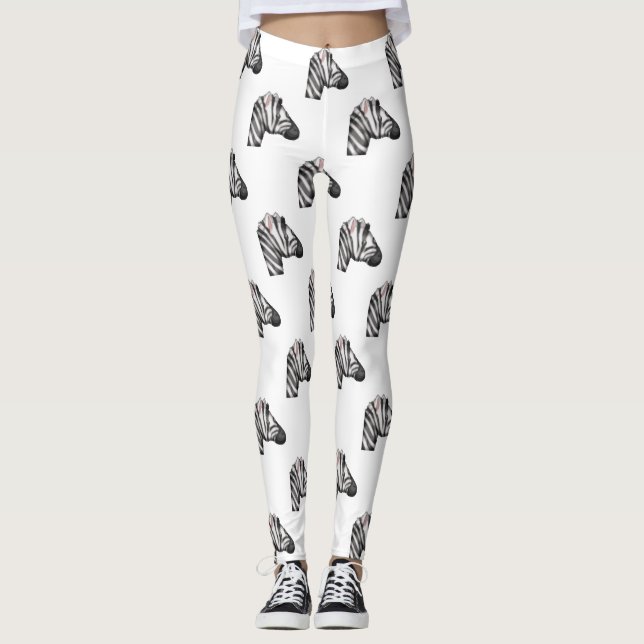 emoji zebra leggings (Framsida)