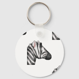 emoji zebra nyckelring