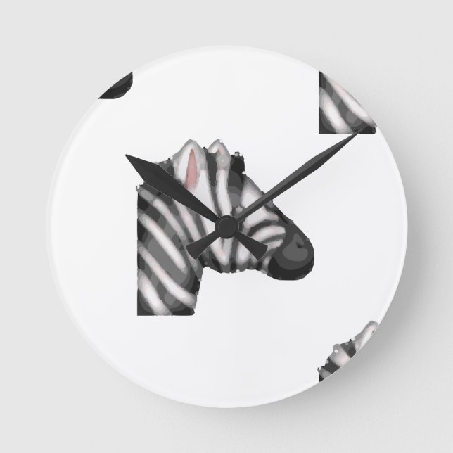 emoji zebra rund klocka (Framsida)