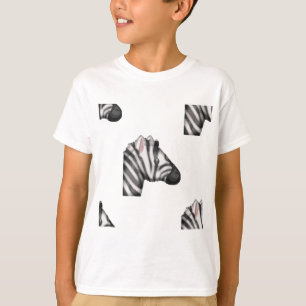 emoji zebra tee shirt