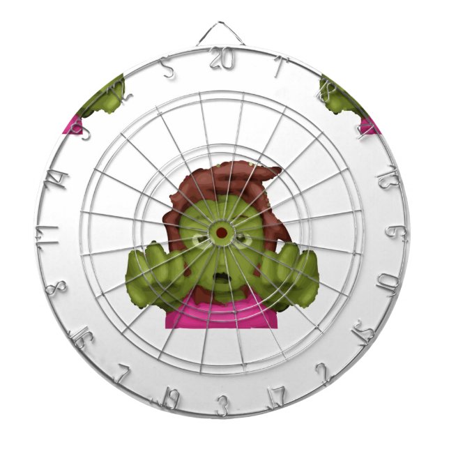 emoji zombie kvinna darttavla (Framsidan)