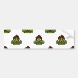 emoji zombie man bildekal