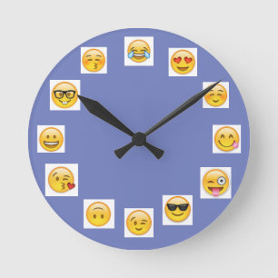 emojien tar tid på rund klocka