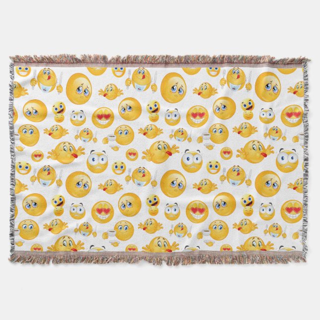 Emojimönster Filt (Framsidan)