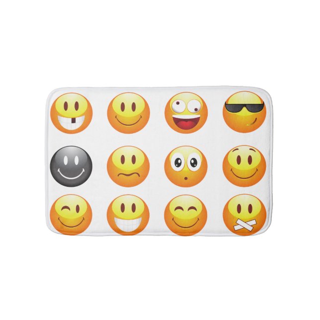 emojis bathmat bad mat badrumsmatta (Framsidan)