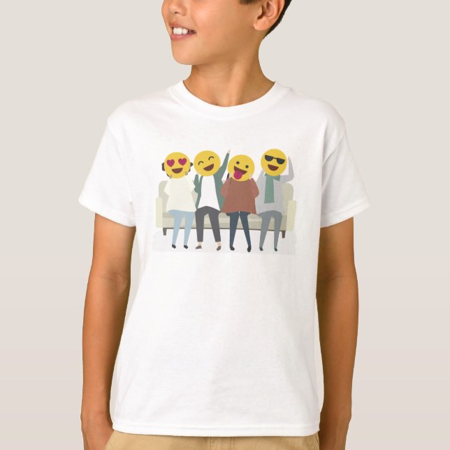 Emojis Best Friend T Shirt (Framsida)