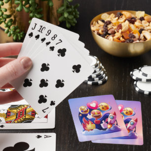 Emojis frigjorde en Roligt, färglöst Äventyr Casinokort