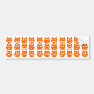 Emojis kats 9 liv bildekal