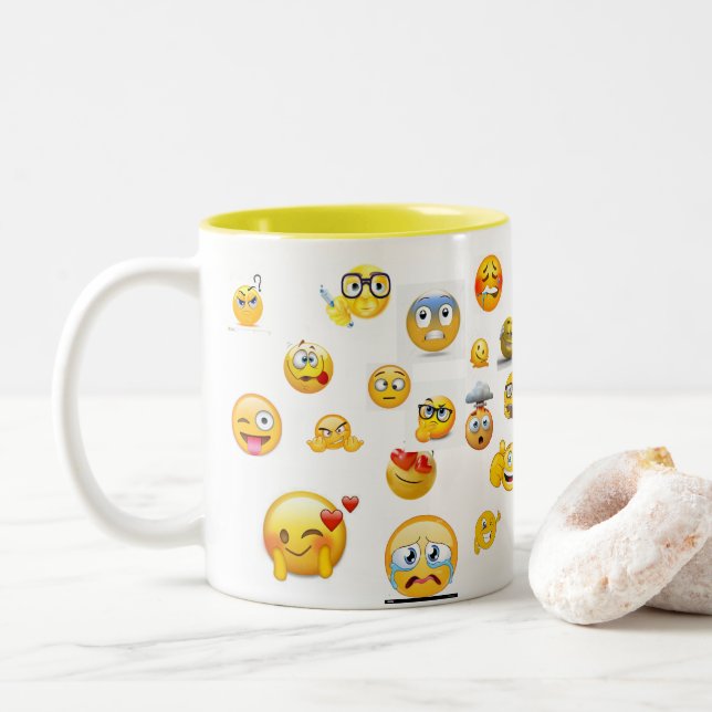 emojis mugg (Med munk)