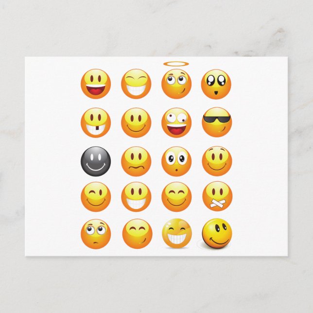 emojis vykort (Framsida)