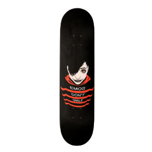 Emos ler inte mini skateboard bräda 18,5 cm