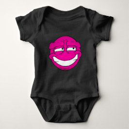 Emote Ansikte Baby Bodykostym T Shirt