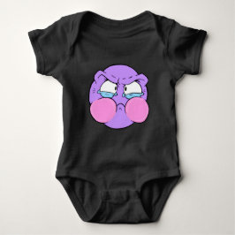 Emote Ansikte Baby Bodykostym T Shirt