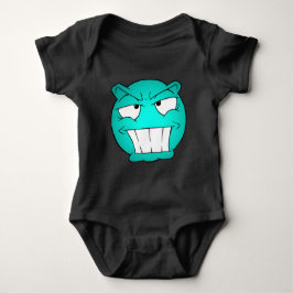Emote Ansikte Baby Bodykostym T Shirt