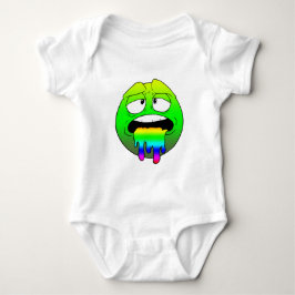 Emote Ansikte Baby Bodykostym T Shirt