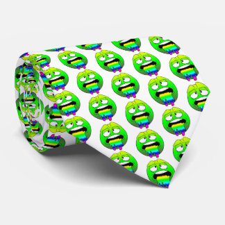 Emote Ansikte Neck Tie Slips