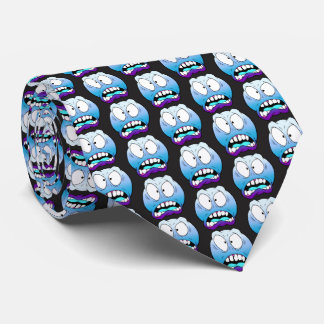 Emote Ansikte Neck Tie Slips