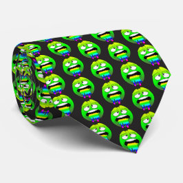Emote Ansikte Neck Tie Slips